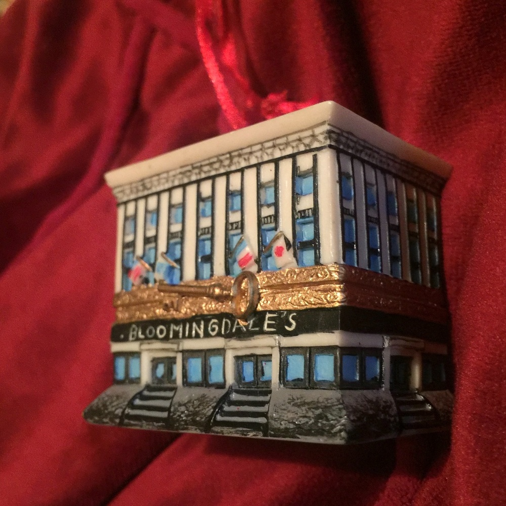 Vintage RARE Bloomingdales Flagship Store Limoges for Bloomingdales Ornament